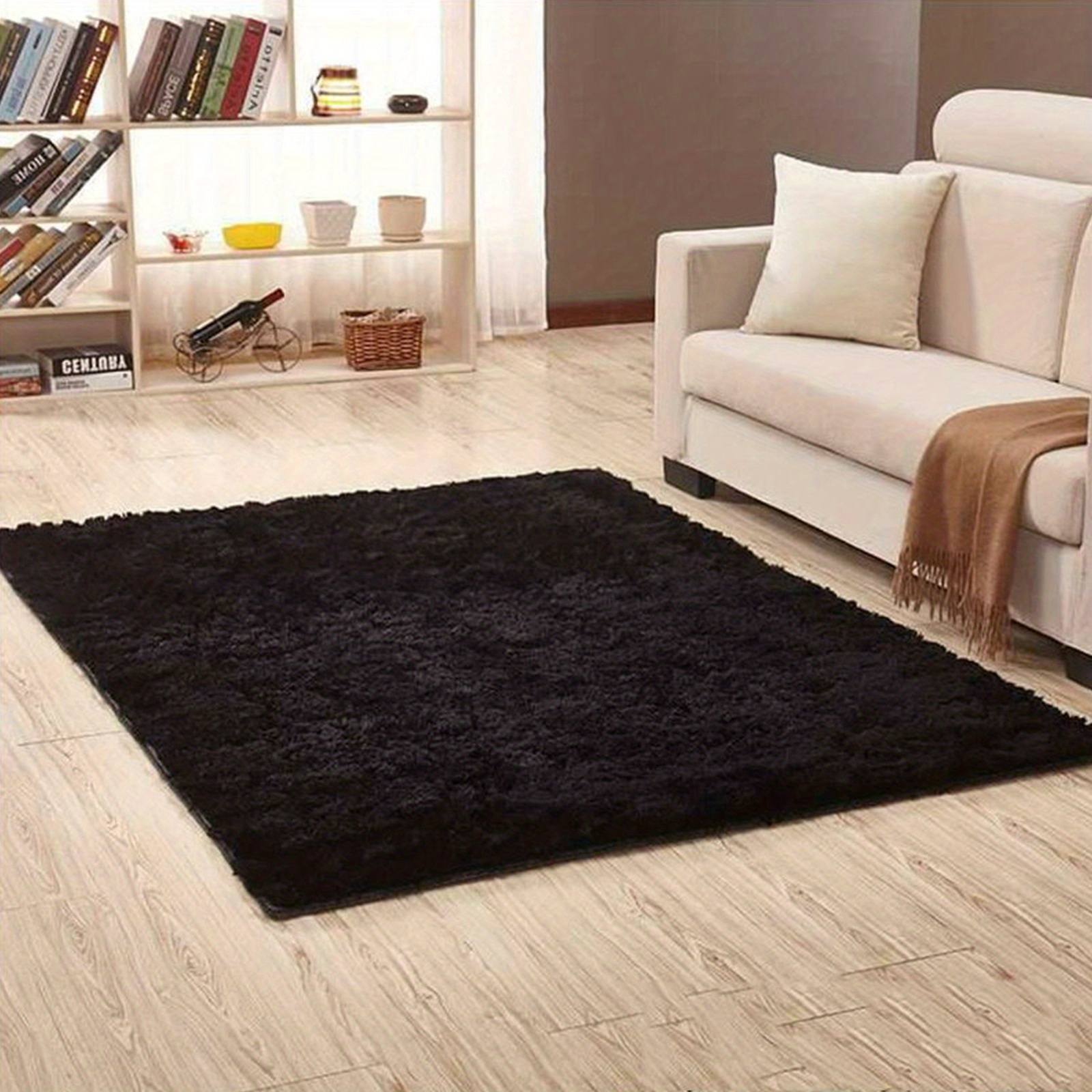 NK Soft Fluffy Rugs Living Room Rugs for Bedroom,Non-Slip Area Rug Shaggy  Tie-dye Rugs for Living Room Modern Indoor Home Floor Carpets Coffee