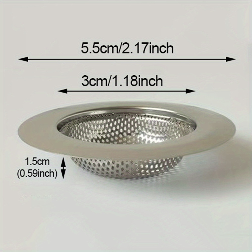 1pc Sink Drain Filter Mesh For Bathroom, Kitchen, Hair Catcher