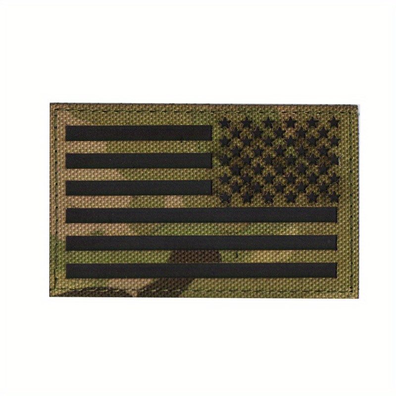 IR Infrared Reflective American Flag Patches USA Tactical Military