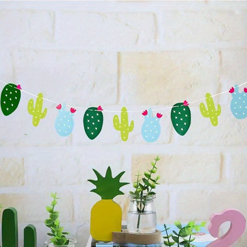 1pc Hawaiian Style Pull Flag Tropical Style Flamingo Party Decoration 1pc Hawaiian Style Pull Flag Tropical Style Flamingo Party Decoration