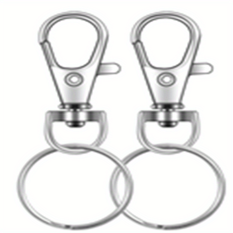 Swivel Clasps Lanyard Snap Hook Flat Key Rings Metal Hooks - Temu Canada