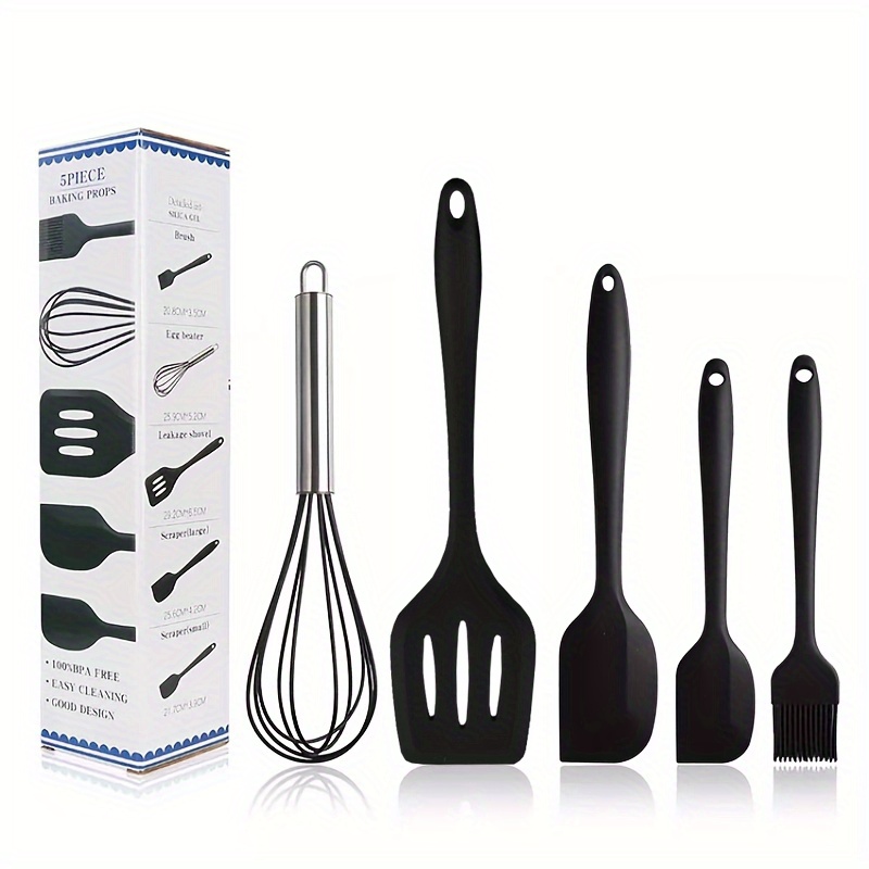 Silicone Cooking Utensil Set, 30 Pcs Kitchen Utensils Cooking Utensils Set, Food Grade Silicone Spatula Set, BPA-Free, Non-Stick Heat Resistant