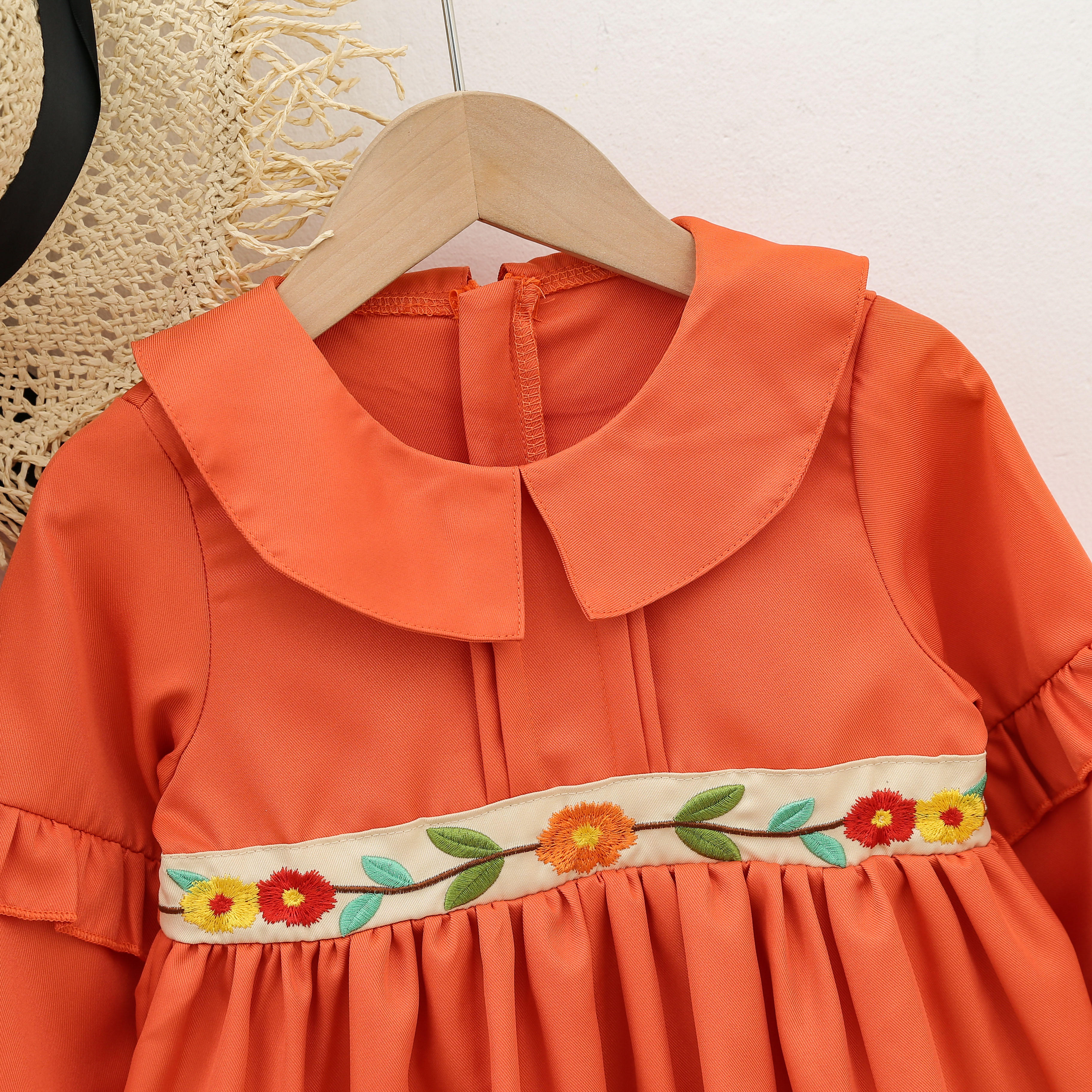 Peter Pan Collar Flower Girl Dress