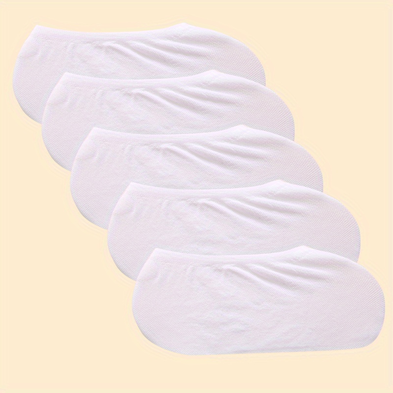 ATHX 5 pares de calcetines invisibles para hombre y mujer, calcetines  cortos de corte bajo, calcetines cortos de algodón casuales