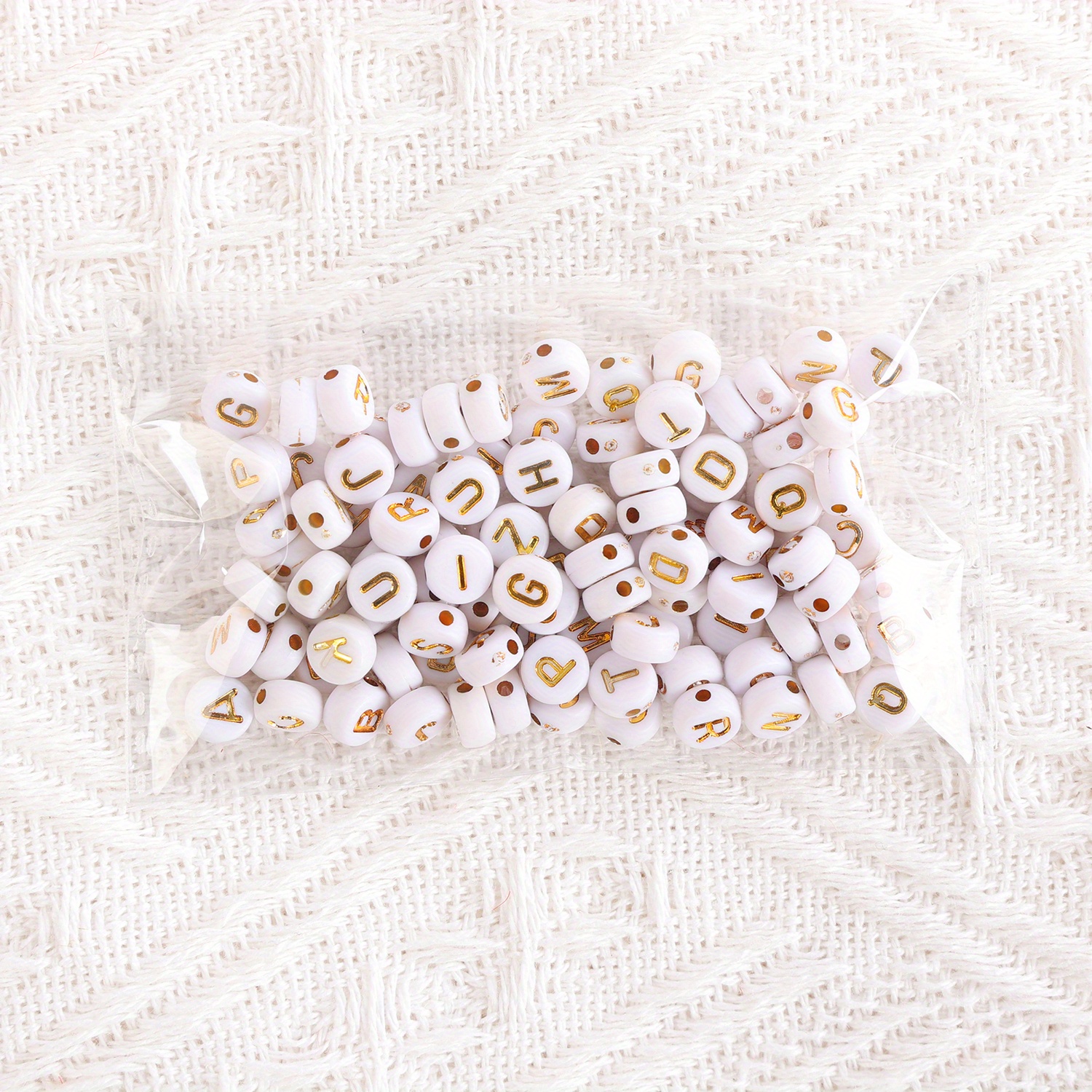 Heart Shape Letter Beads A z Mixed For Diy Handmade Bracelet - Temu