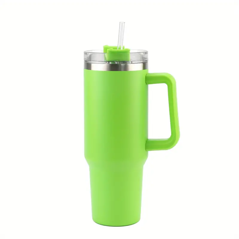 40oz Insulated Diamond Mug Zonegrace Tumblers With Handle, Lid, And Straw  Stainless Steel Coffee Tumler Termos Cup From Ufo430, $22.9