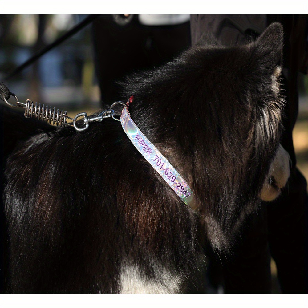 Personalized Dog Collars Embroidered With Names Temu