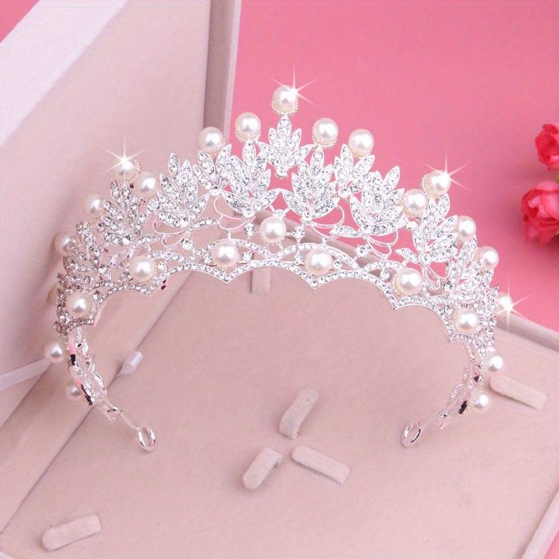 New European Baroque Bridal Crown Wedding Tiara - Temu