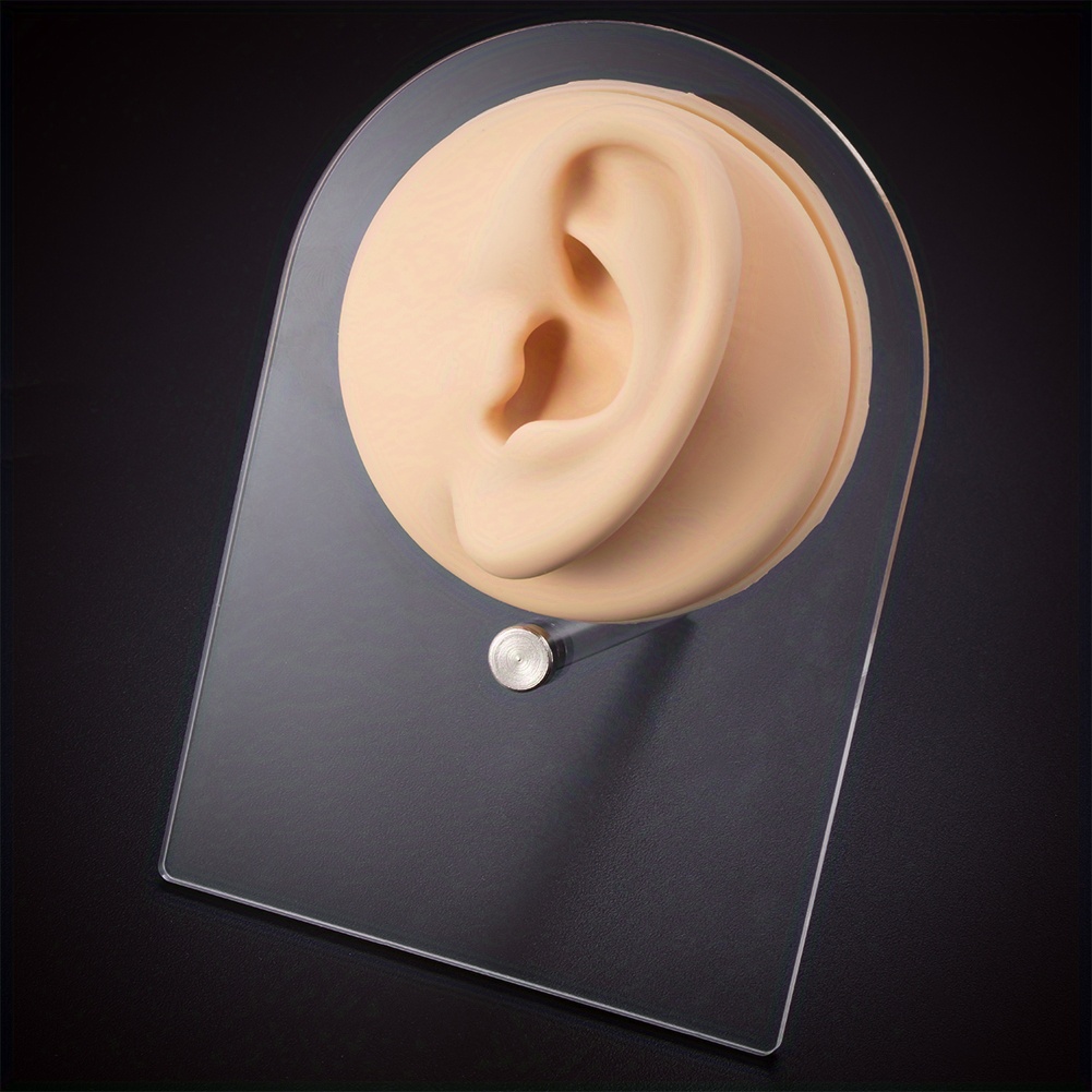 Silicone Human Face Model with Display Stand