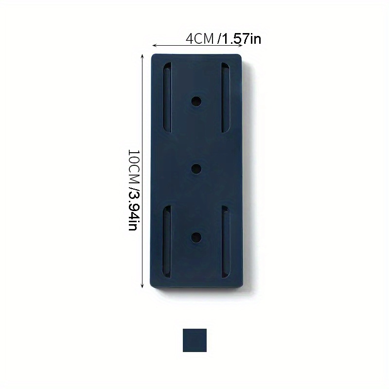 Non-marking Plug Holder Wall Outlet Storage Rack Self Adhesive Router Holder