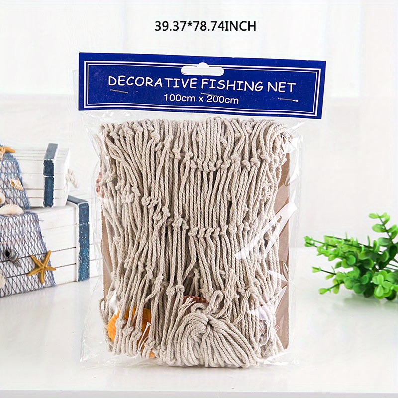 39 37 78 74inch Mediterranean Fishing Net Thick Line Hemp Rope