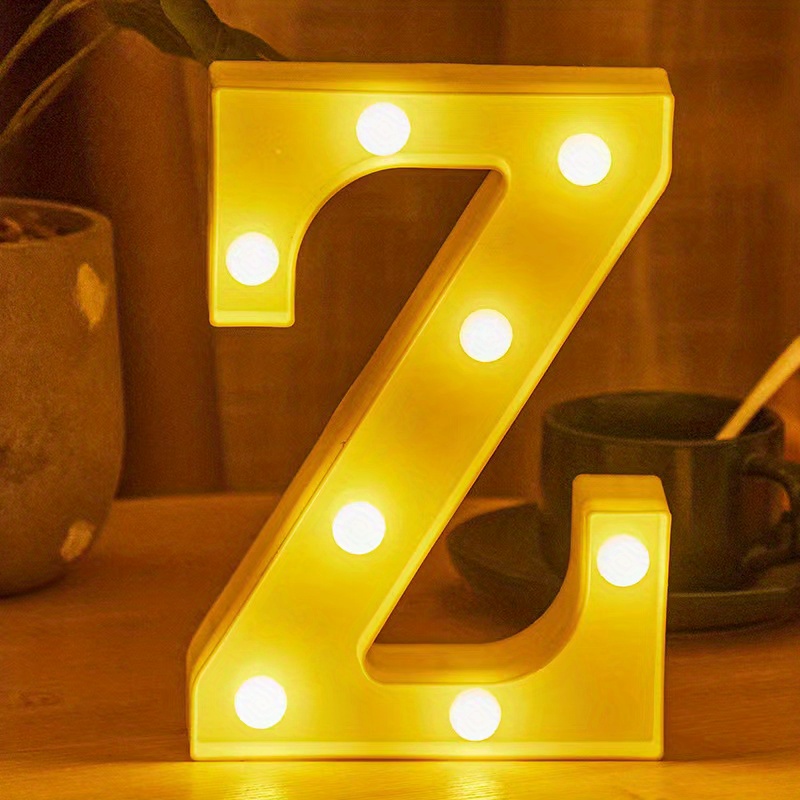 yuans LED Letter Lights, Alphabet Marquee Letters Sign LED Marquee