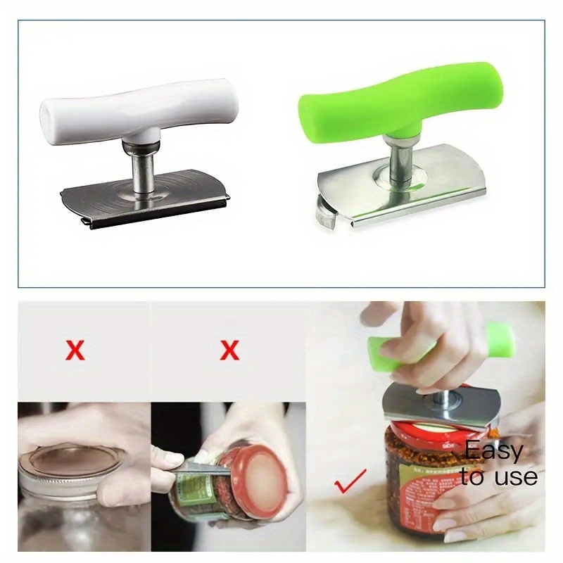 Adjustable Multi-Function Bottle Cap Opener Stainless Steel Lids Off Jar  Opener Labor-Saving Screw Can Opener For Kitchen Tools