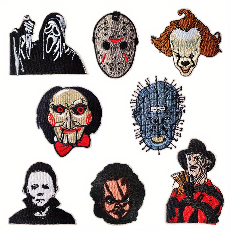 18pcs Embroidered Patches, Sew On/iron On Patches, For Hats Jeans