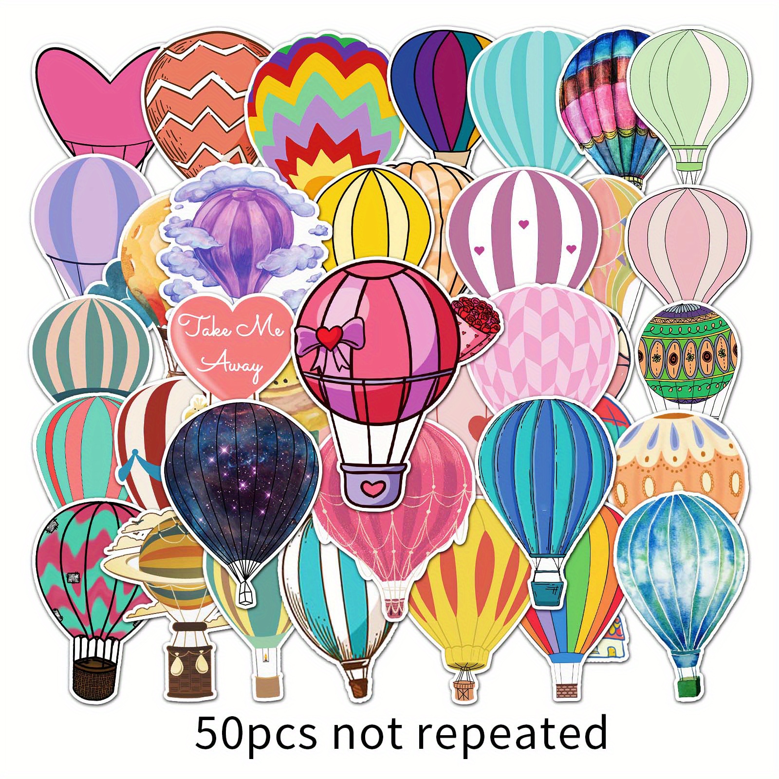 The Hot Air Balloon Sticker