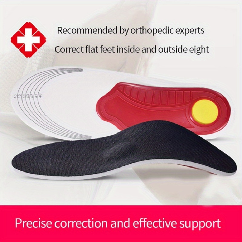 Premium Orthotic High Arch Support Insoles Gel Pad 3d Arch - Temu United