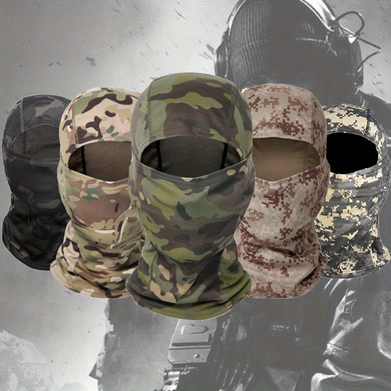 Multicam Táctico Pasamontañas Militar Máscara Cara Completa - Temu