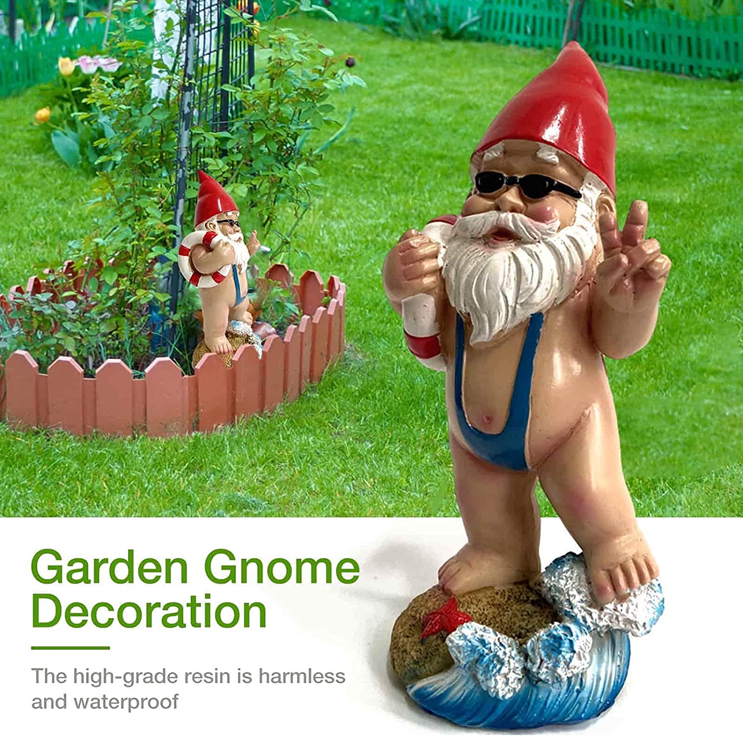 1 pièce Décoration Jardin gnome Micro-Paysage Créatif Nain Séance  Méditation Tortue, Mode en ligne