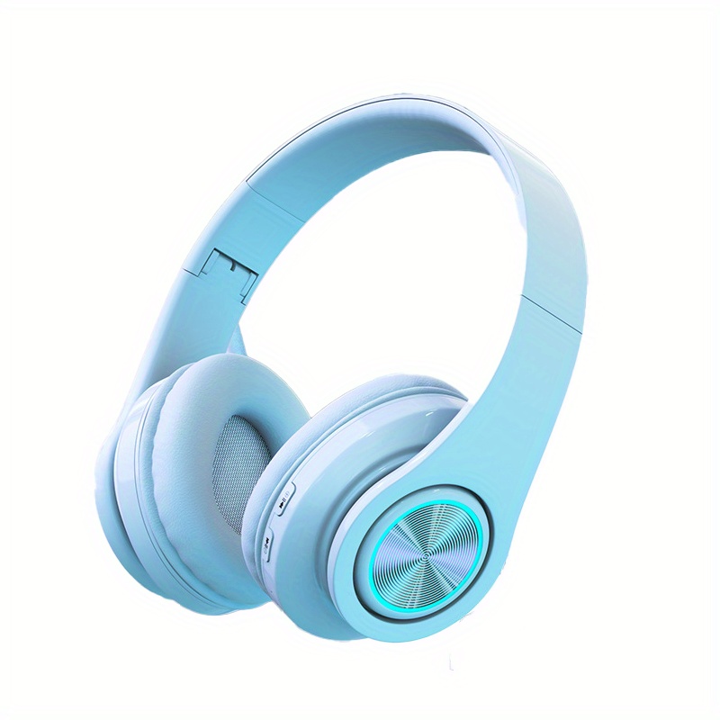 Foldable Headphones With Noise Canceling Wireless Headset With Audio ...