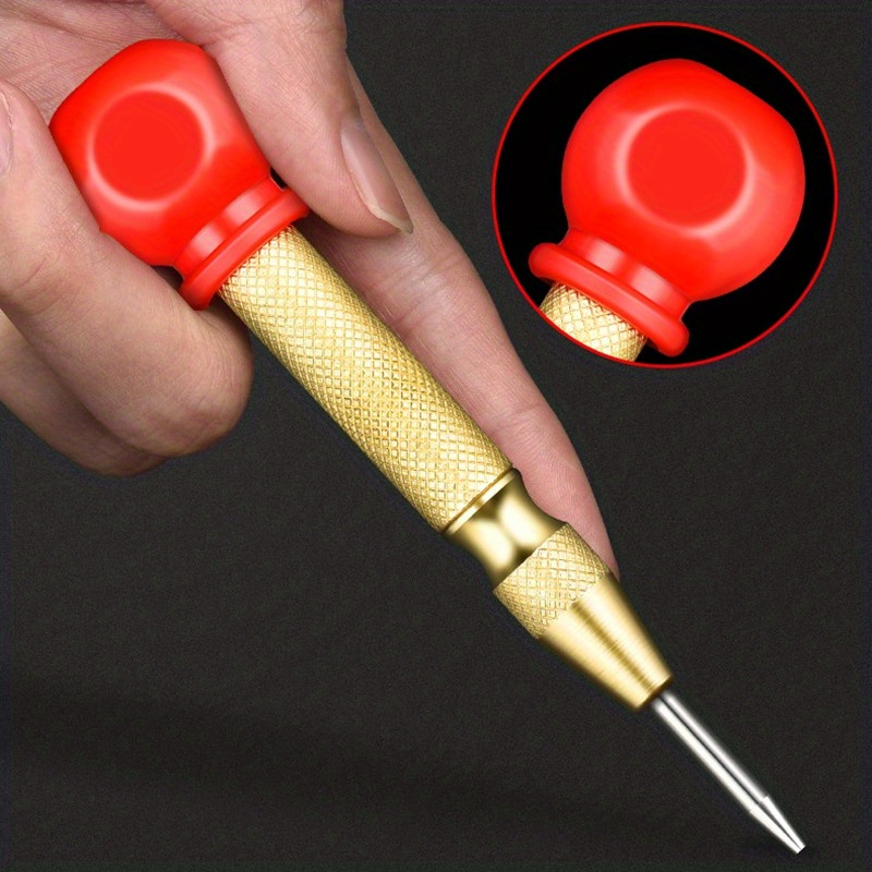 Automatic Center Pin Punch Spring Loaded Marking Starting - Temu