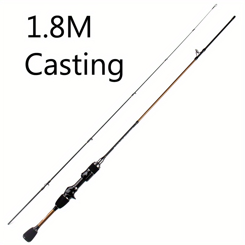 Casting Fishing Rod 2 Sections Lightweight Fishing Pol - Temu United Kingdom