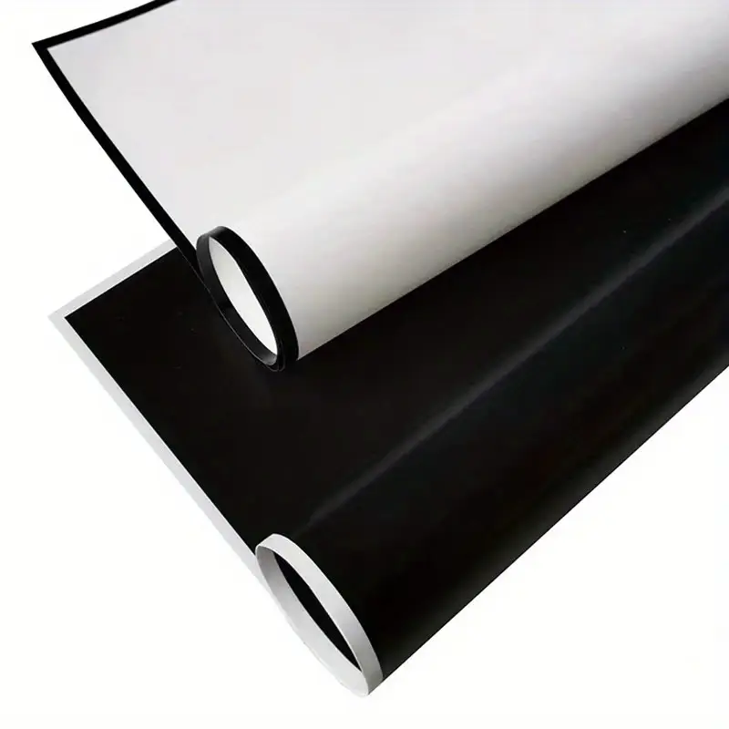 10pcs Waterproof Flower Wrapping Paper Gift Wrapping Paper With Black And White Border