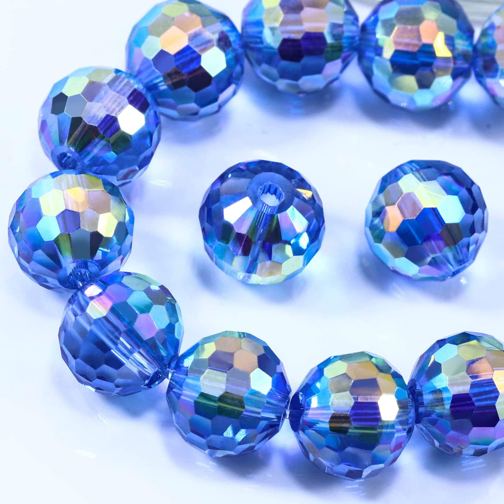 7 Chakra Stone Beads (Round)(Faceted)(4mm)(6mm)(8mm)(10mm)(16