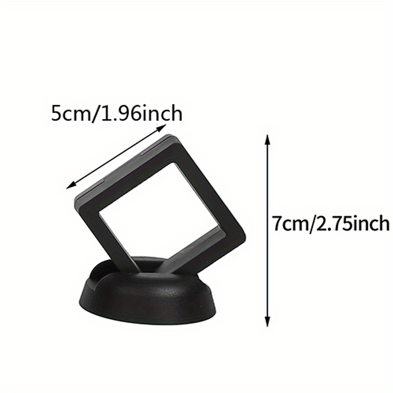 3d Floating Frame Display Holder Stands silicone Coin Frame - Temu