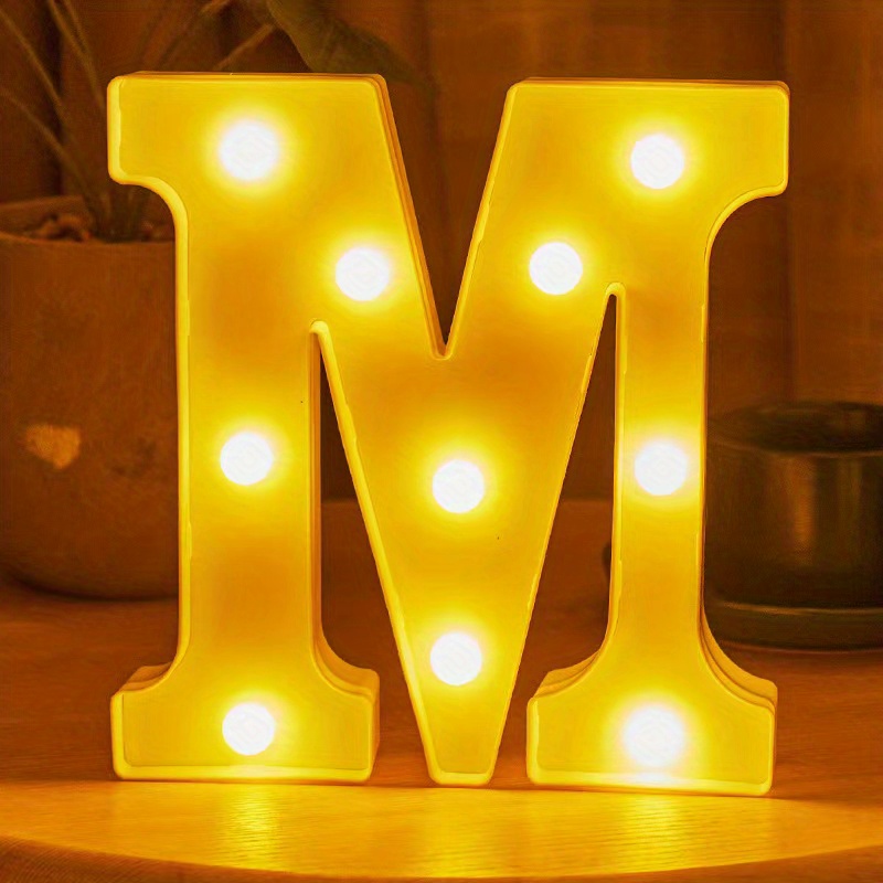 Led Lights Sign Marquee Letters U z Led Letters Lights 26 - Temu