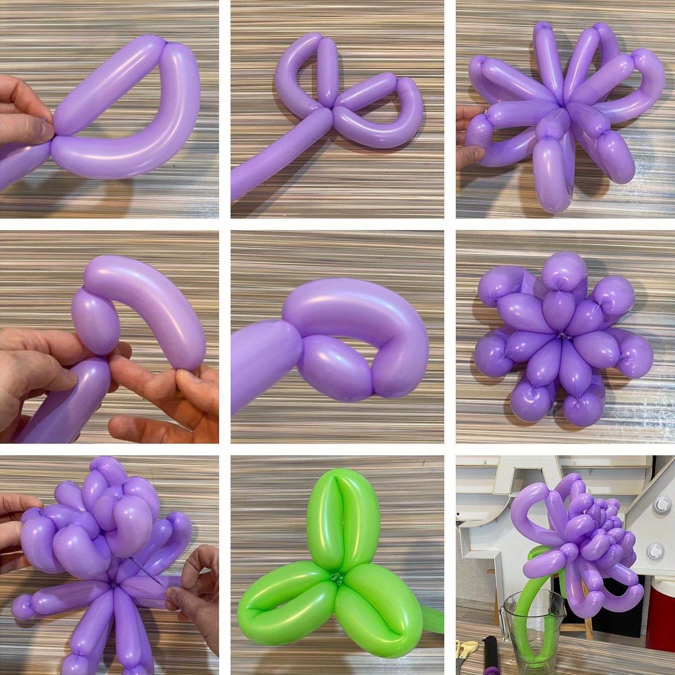 How to Make a Balloon Flower 