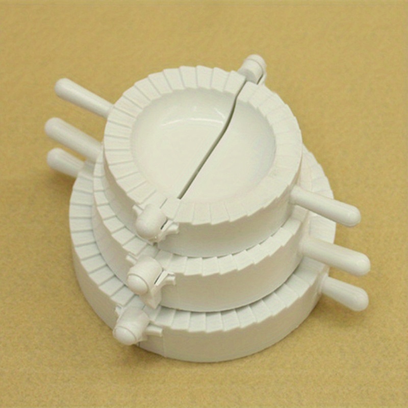 3pcs/set Kitchen Dumpling Mold Pierogi Ravioli Empanada Dough Press Mould Maker