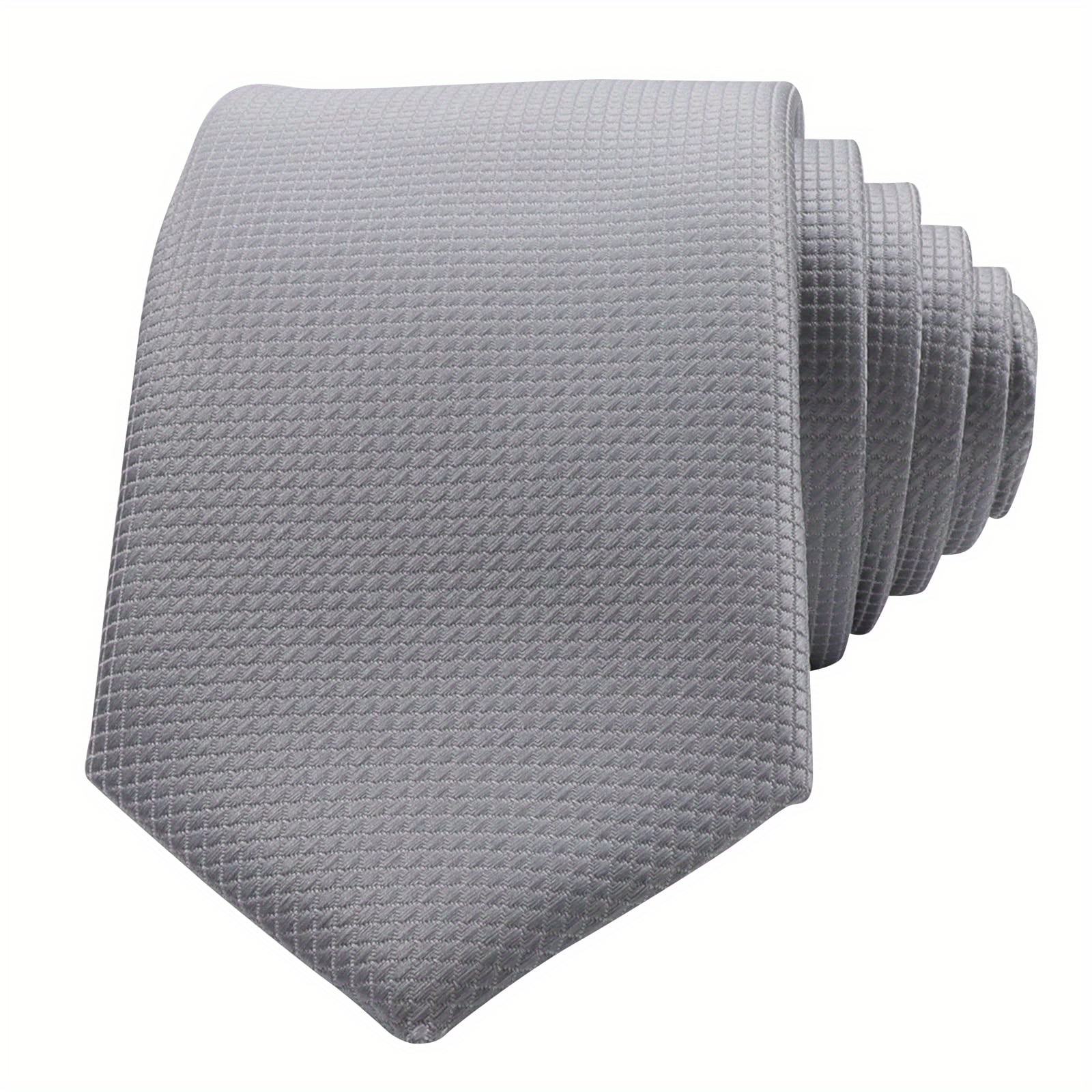 Solid Color Formal Necktie For Men - Party Tie