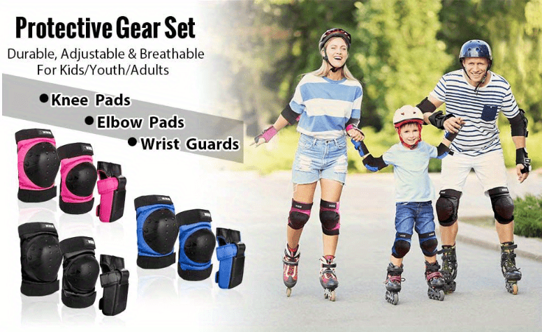 Knee/Elbow/Wrist Protective Skate Guard/Pad Cycling Roller Skating