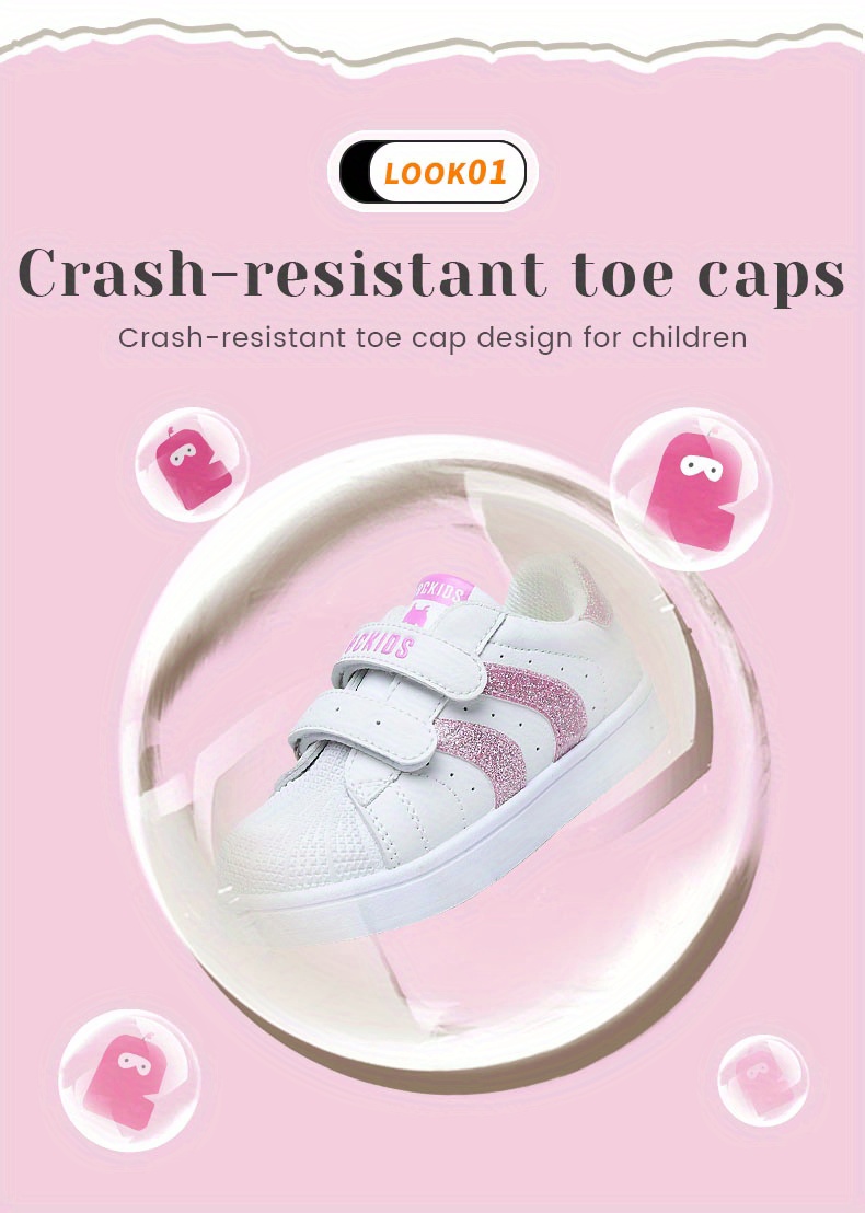 Abckids Zapatillas Informales Suaves Cómodas Lentejuelas - Temu Chile