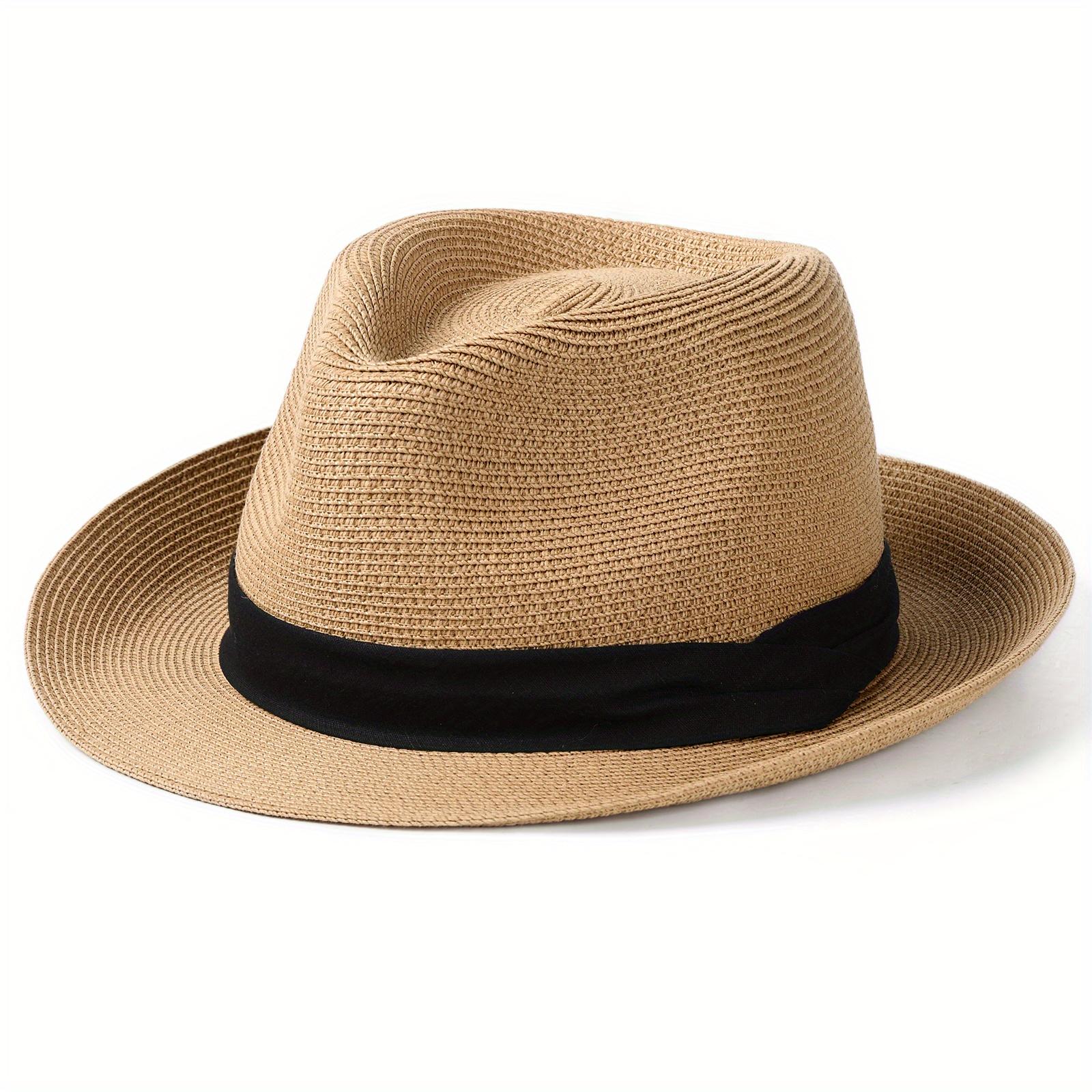 Funtery 12 Pack Straw Hat for Men Summer Large Brim Farmer Hat
