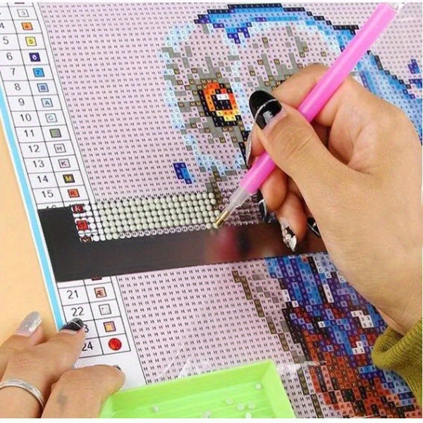 Diamond Painting Drawing Ruler Diamond Embroidery Mesh Ruler Stainless  Steel Ruler Tool