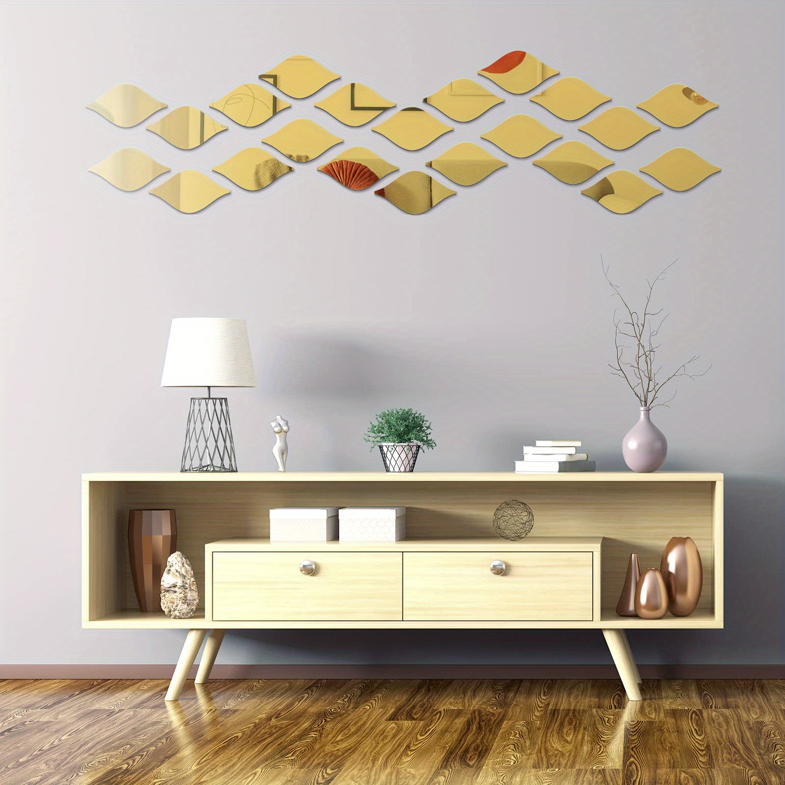 Mirror Wall Decals, Mirror Wall Stickers, Diy Wall Stickers