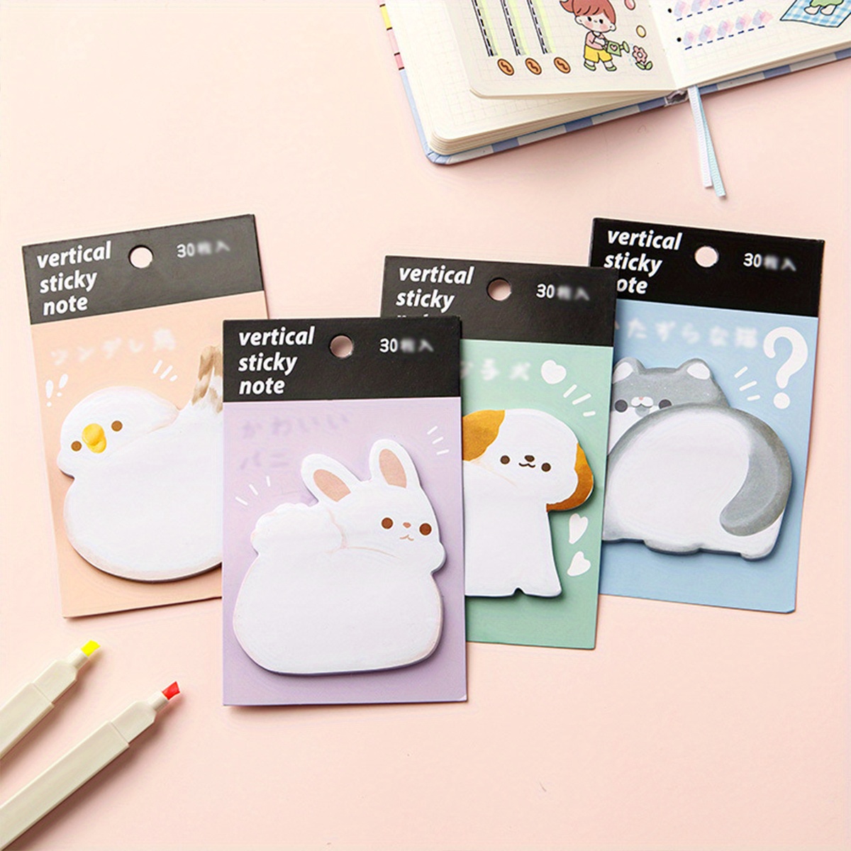 Kawaii Molang Sticky Notes note Post-it mémo post-it