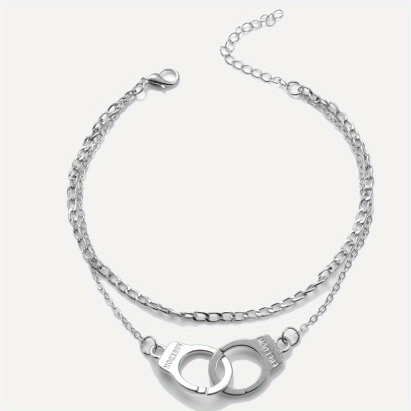 Platinum hot sale ankle bracelet