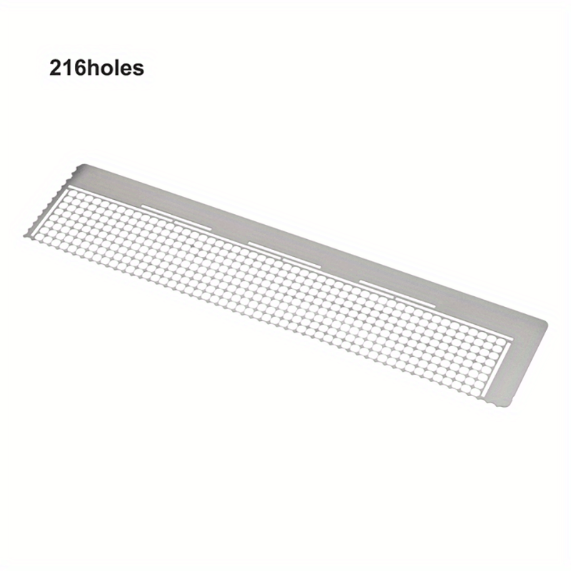 Diamond Ruler Tool Stainless Steel 5D Diamond Mesh Drawing Ruler Square Round Drill Diamond Painting Tools for DIY Point Drill Crafts(Round)