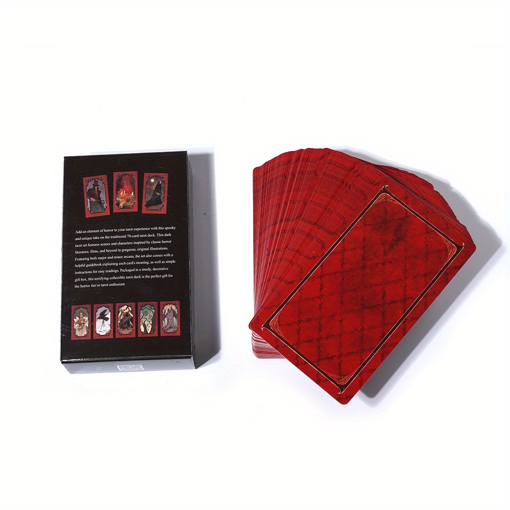 Horror Tarot, English Board Game Cards - Temu