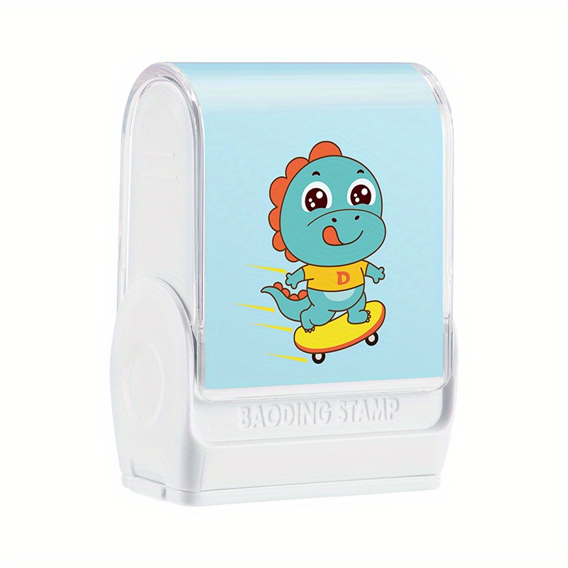 SUPHELPU Name Stamp for Clothing Kids, Waterproof Stamp for