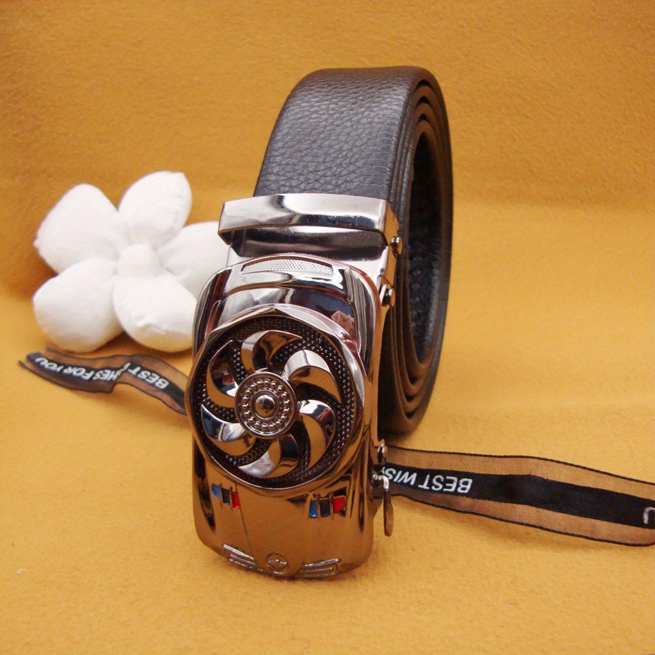 Men's Casual PU Leather Belt