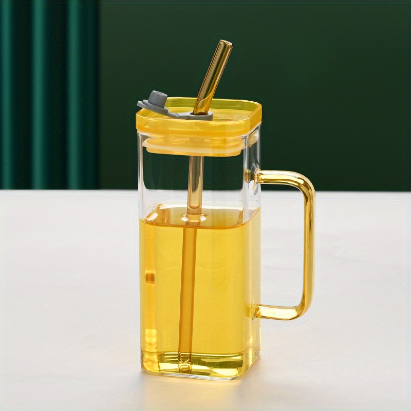 High Temperature Resistant Straw Cup With Handle Perfect For - Temu