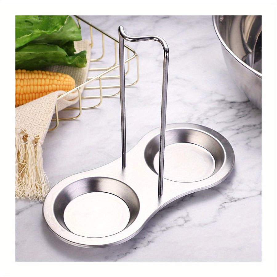 Ladle Standing Stainless Steel Soup Spoon Rack Household Temu