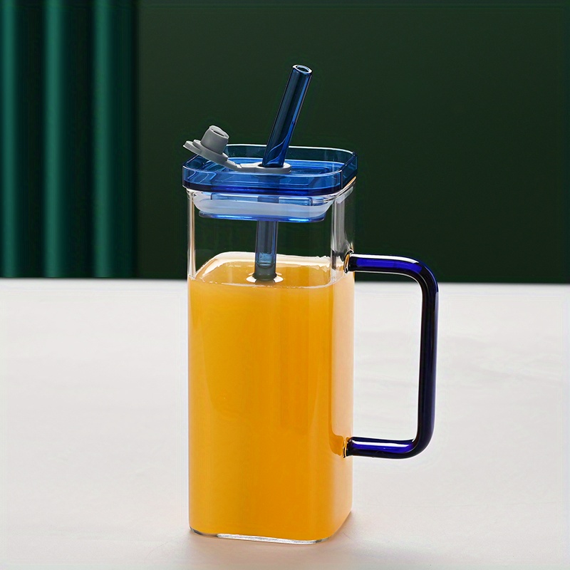 High Temperature Resistant Straw Cup With Handle Perfect For - Temu