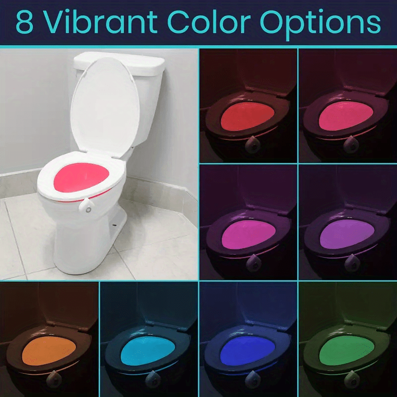 Best Color Changing Toilet Night Light Review! 