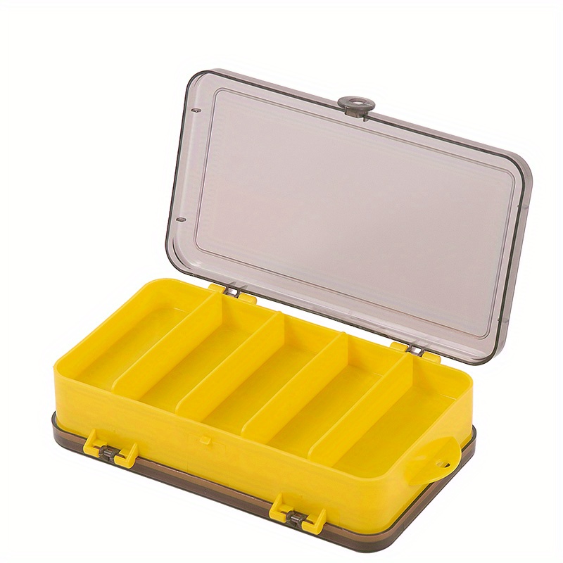 Mini Fishing Lure Box Floating Storage Box Double Sided - Temu