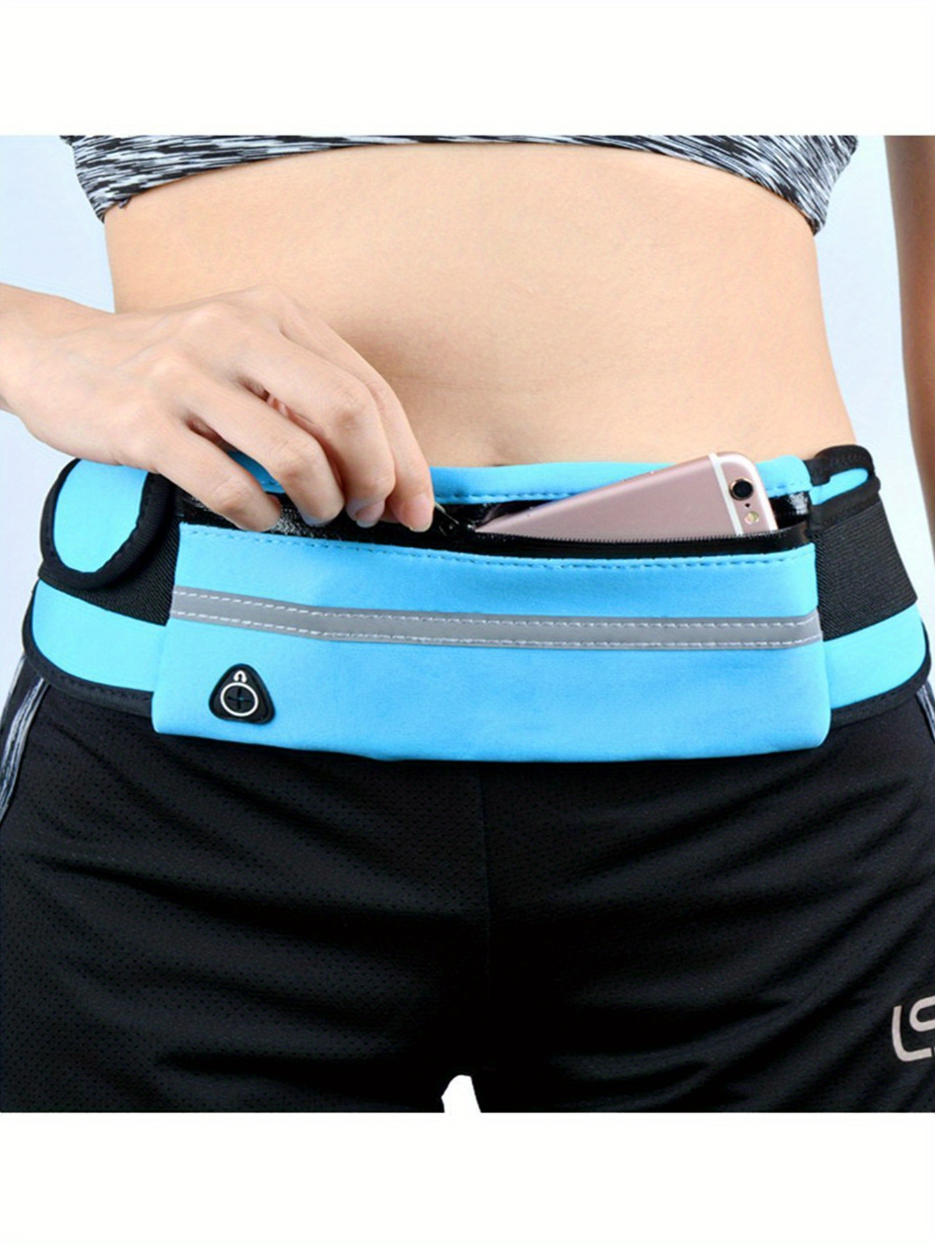 Unisex Running Waist Bag, Sports Fanny Pack, Waterproof Waist Bag For