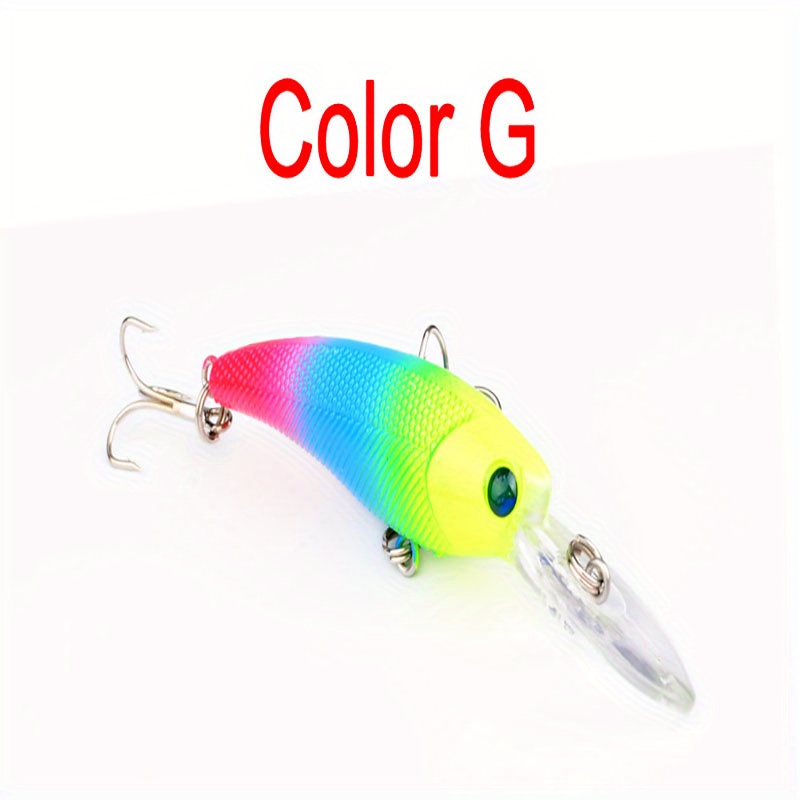 Laser Hard Minnow Fishing Lure Realistic Design For - Temu